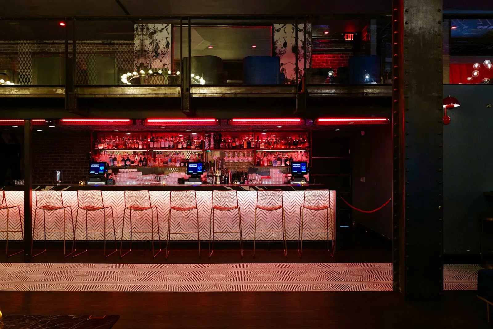 The main room at Madarae
