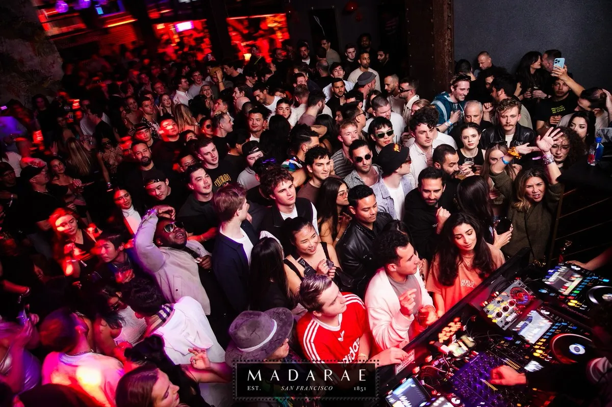 Large crowd on the dance floor