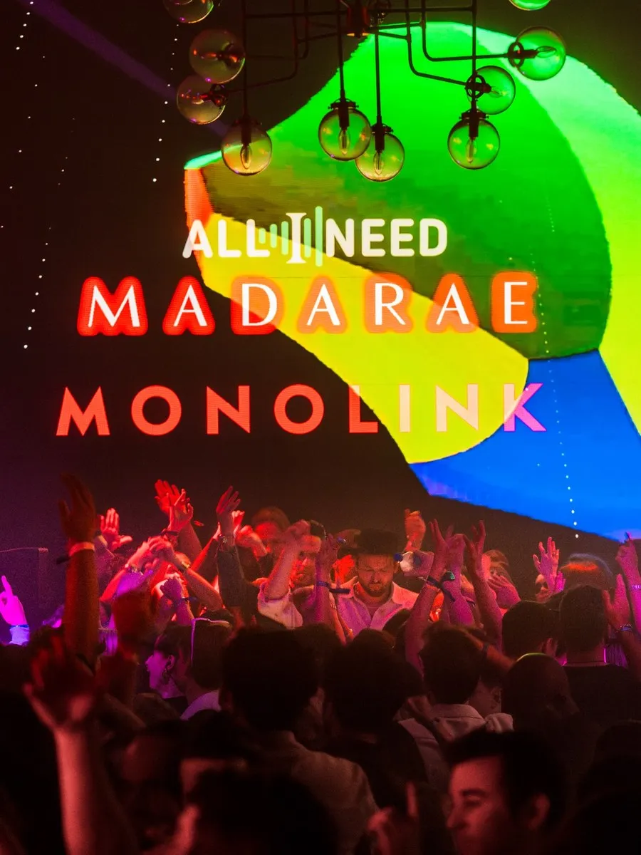 Monolink performing for All I Need at Madarae